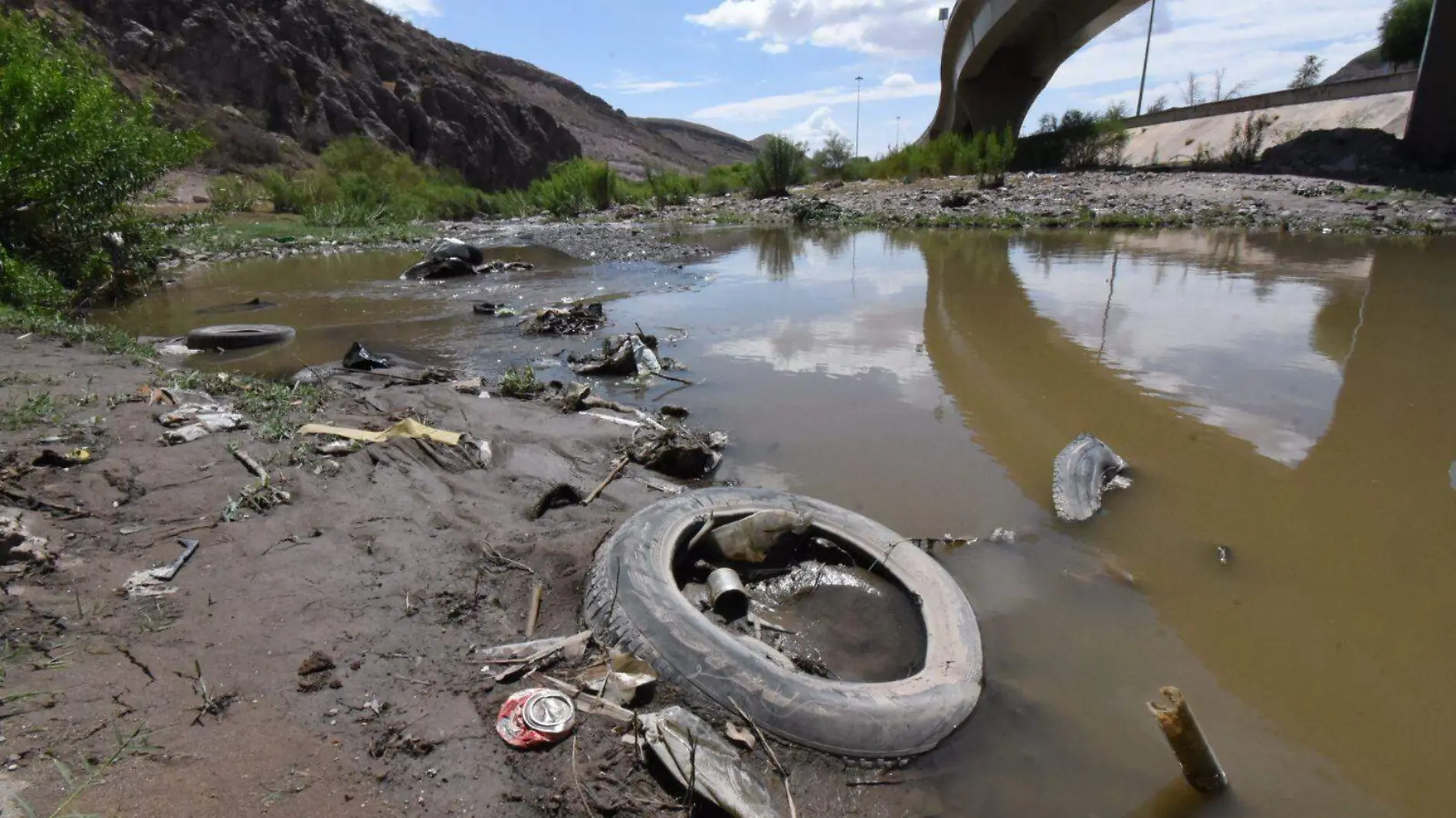 Basura contaminación Chuvíscar 1